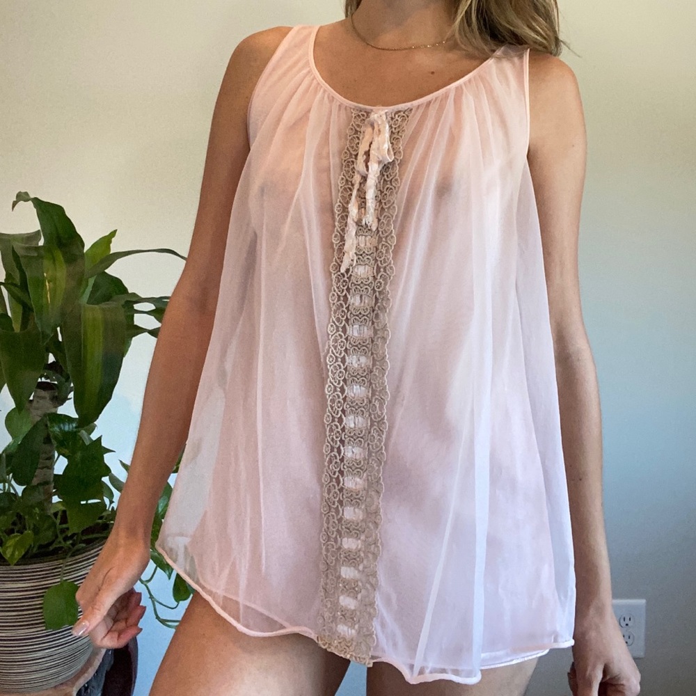 Vintage pink nighty 🌸